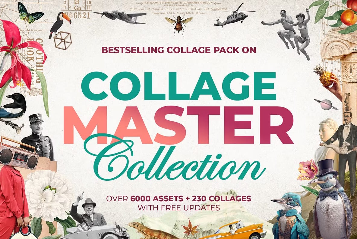 5 in 1 Collage Master Collection - Best Grafik - Design Resources